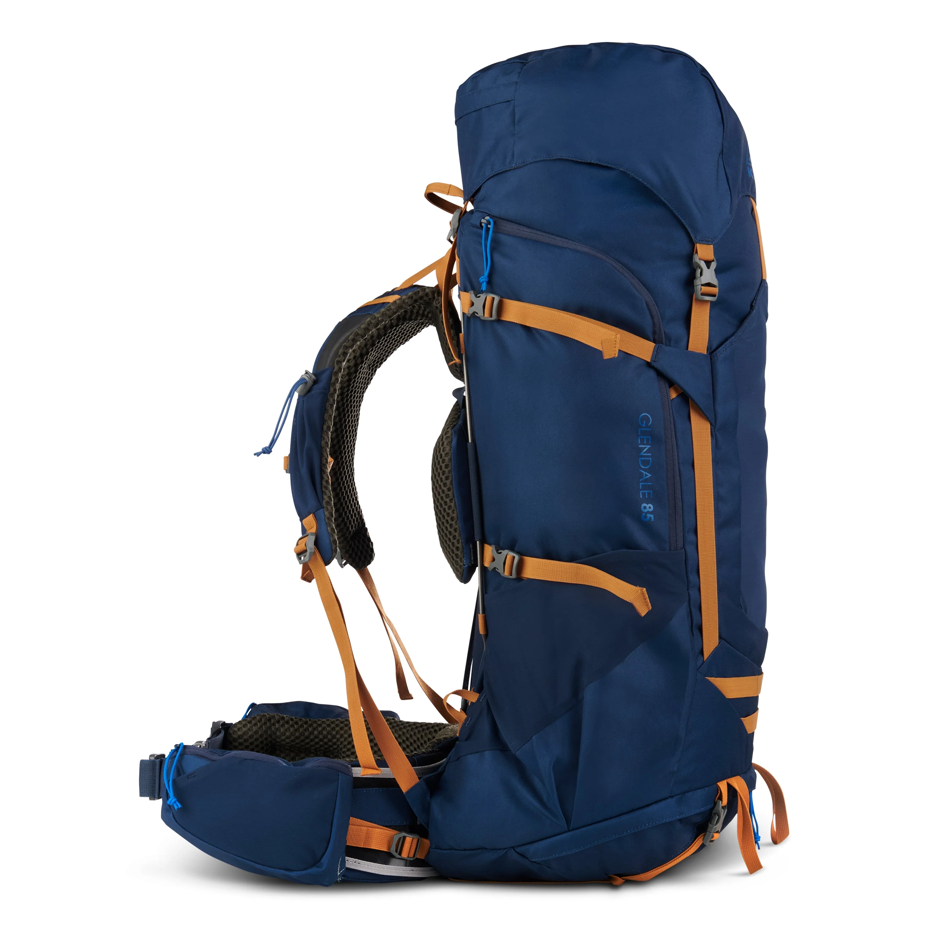 Kelty Glendale 85L Pageant Blue/Cathay Spice Backpack Bag - Image 6