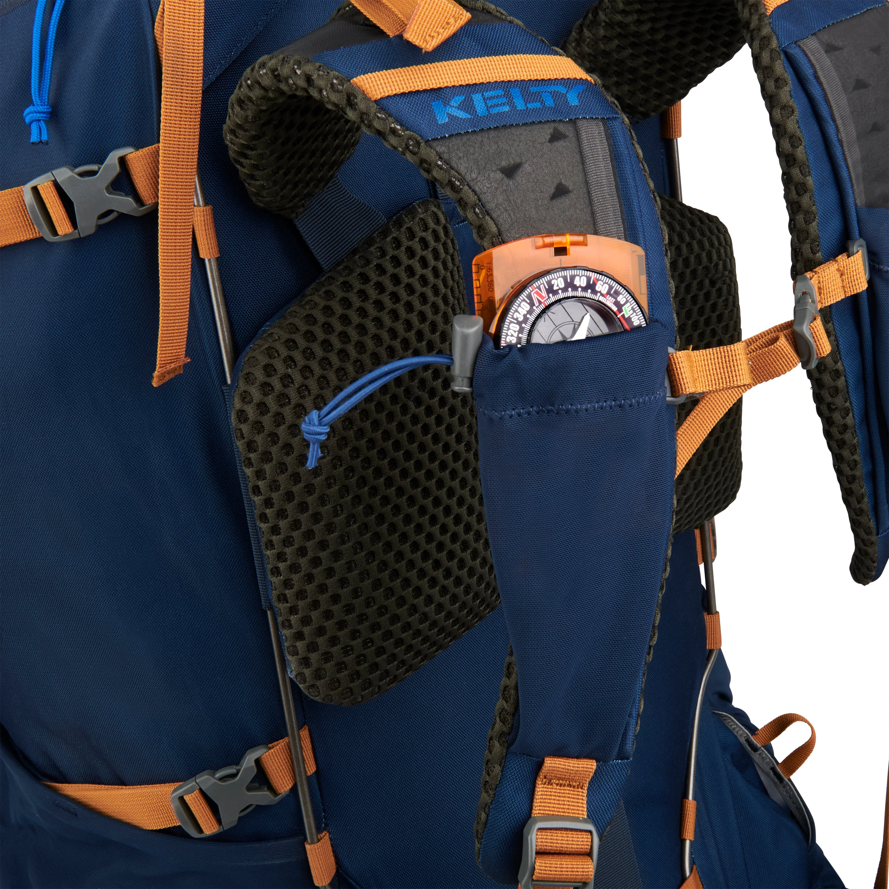 Kelty Glendale 85L Pageant Blue/Cathay Spice Backpack Bag - Image 8