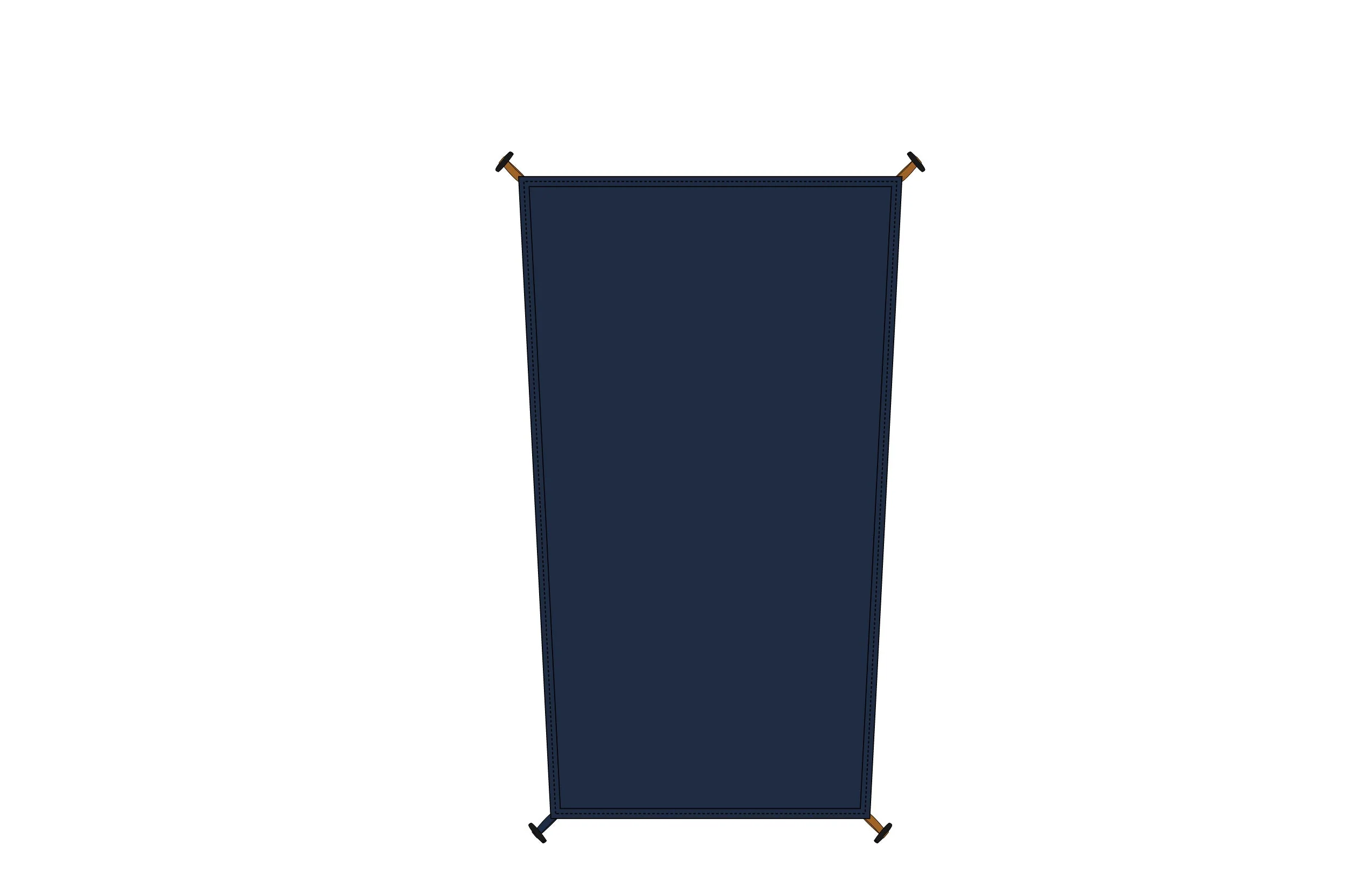 Kelty Late Start 2 Man Tent Footprint - Image 2