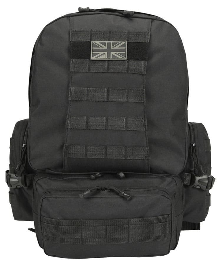 Kombat UK 50 Litre Expedition Pack - Black - Image 2