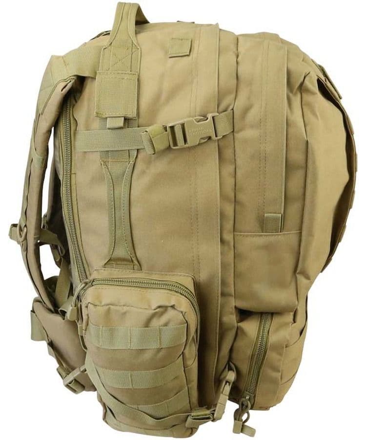 Kombat UK 60L Viking Patrol Pack Bag - Coyote - Image 2