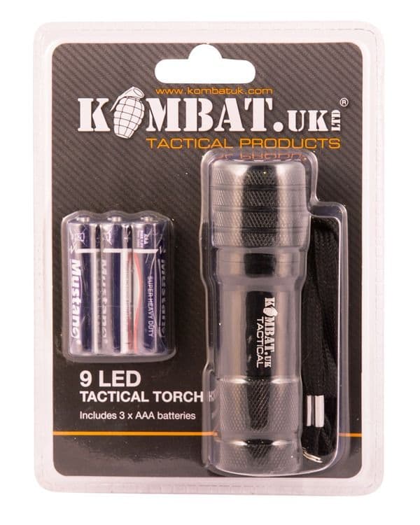 Kombat UK 9 LED Tactical Torch - Image 4