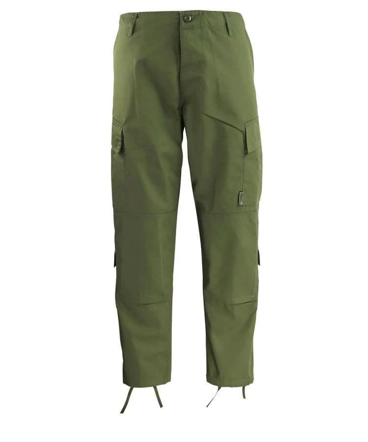 Kombat UK ACU Trousers in Olive Green - Image 2