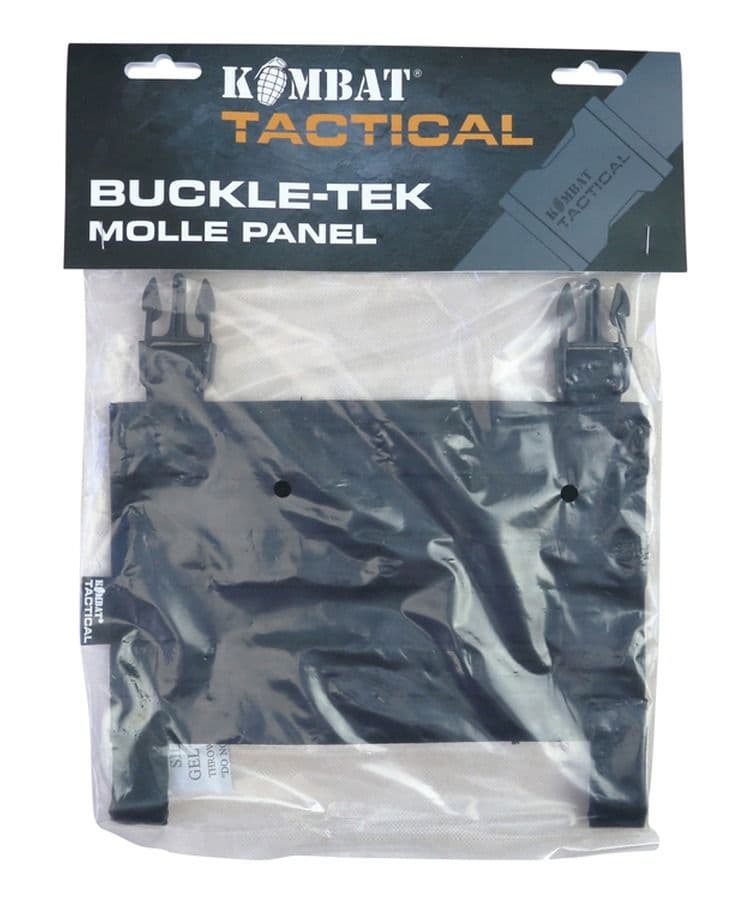 Kombat UK Buckle-Tek Molle Panel - Black - Image 2