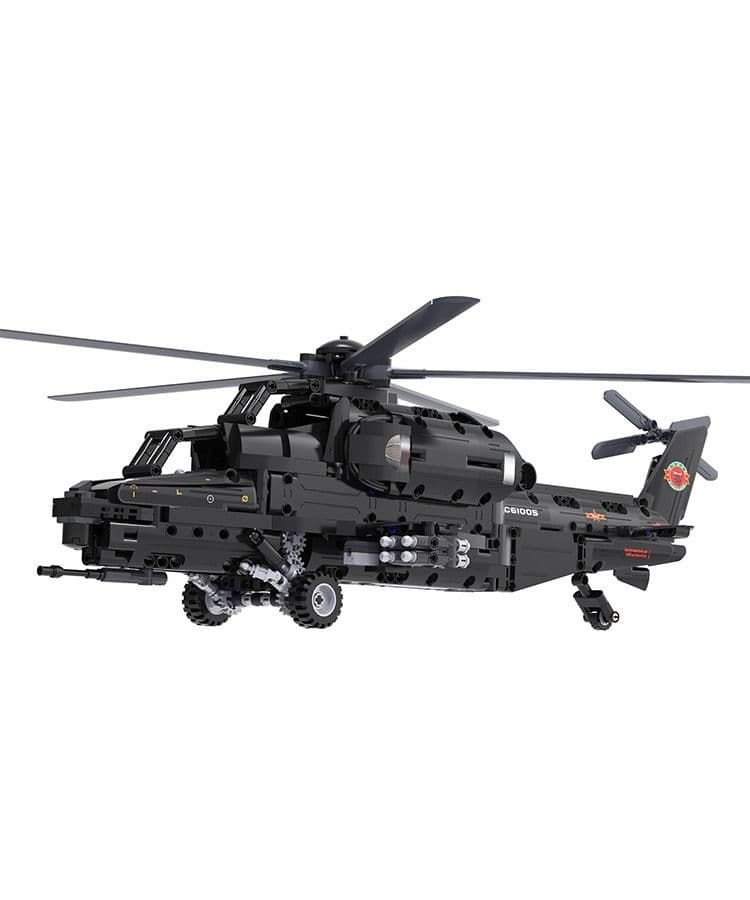 Kombat UK Apache Style Attack Helicopter Blocks - C61005W - Image 2