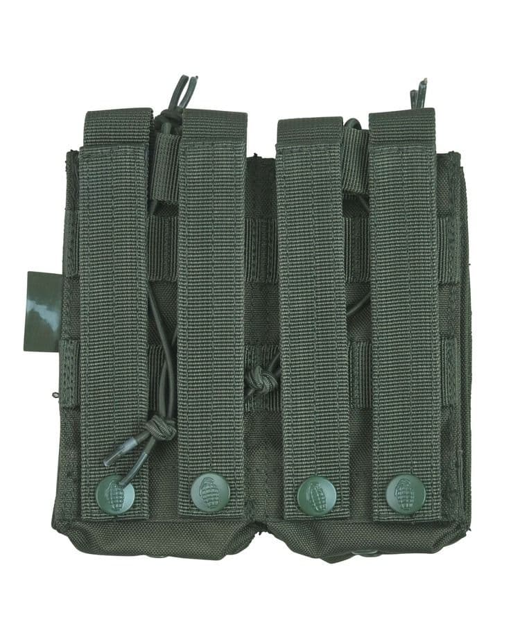 Kombat UK Double Duo Mag Pouch - Olive Green - Image 2