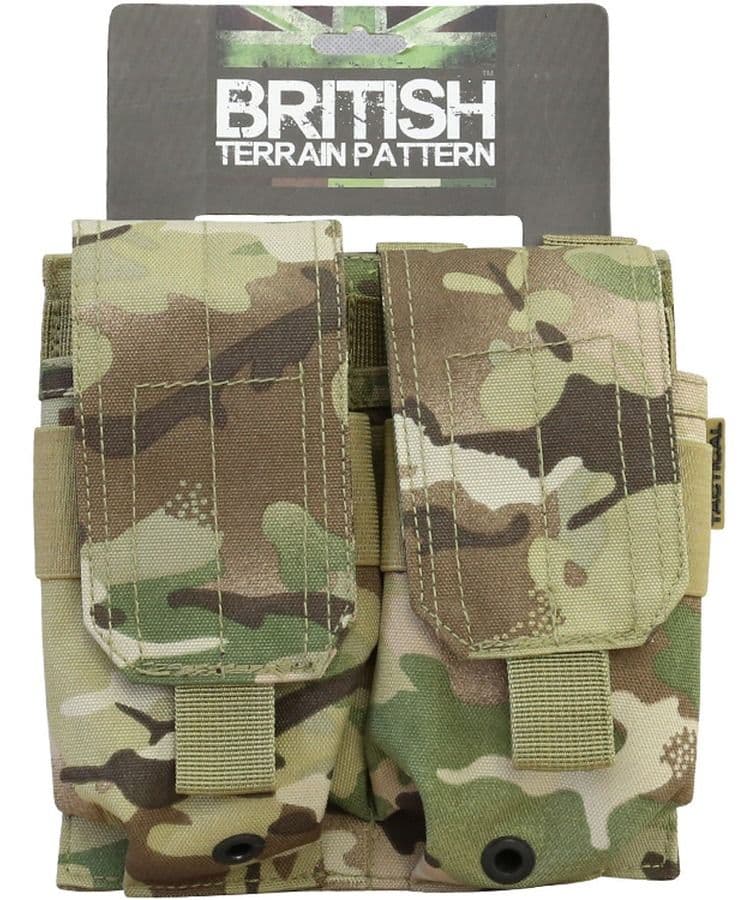 Kombat UK Double Original Style Mag Pouch - BTP - Image 3