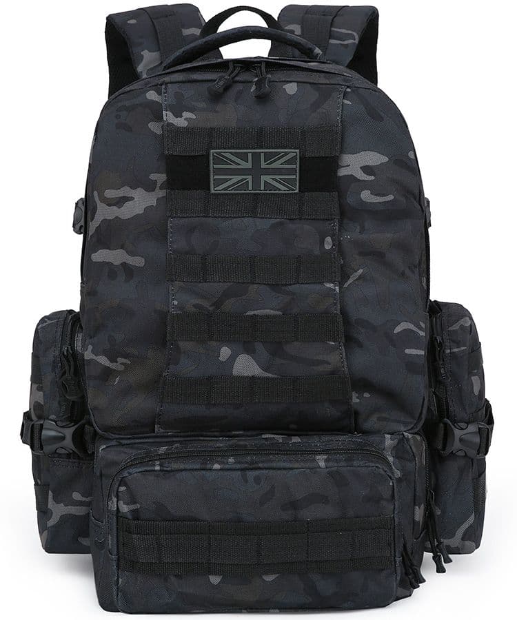 Kombat UK Expedition Pack - 50 Litres - BTP Black - Image 2