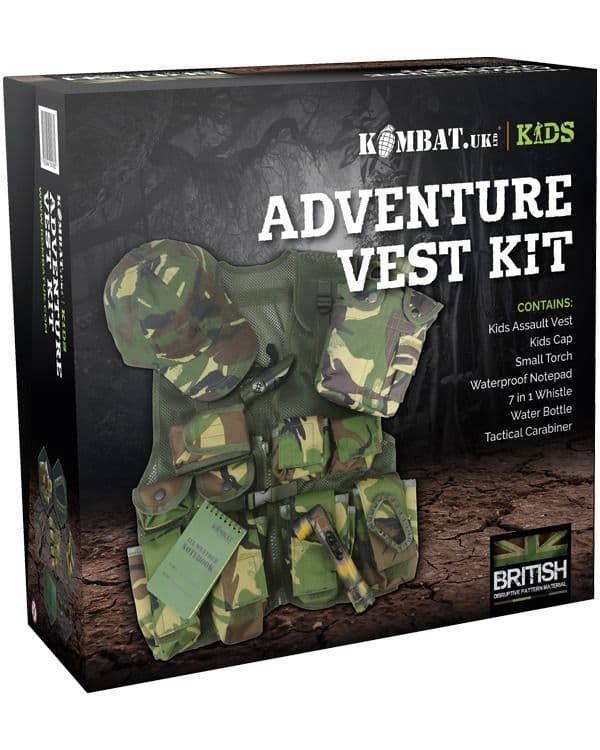 Kombat UK Kids Adventure Vest Set - DPM - Image 3