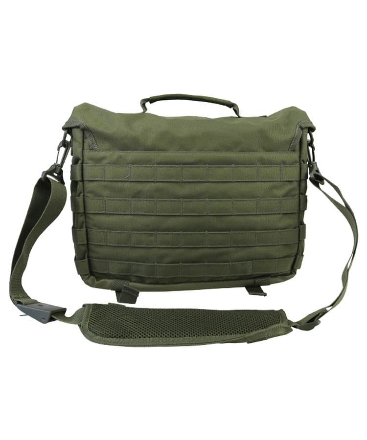 Kombat UK Medium Messenger Bag - 20L Capacity - Olive Green - Image 4
