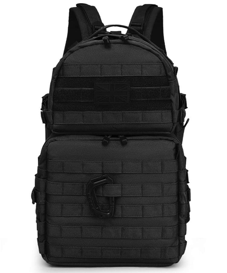 Kombat UK Medium Molle Assault Pack - 40 Litre Capacity - Black - Image 2