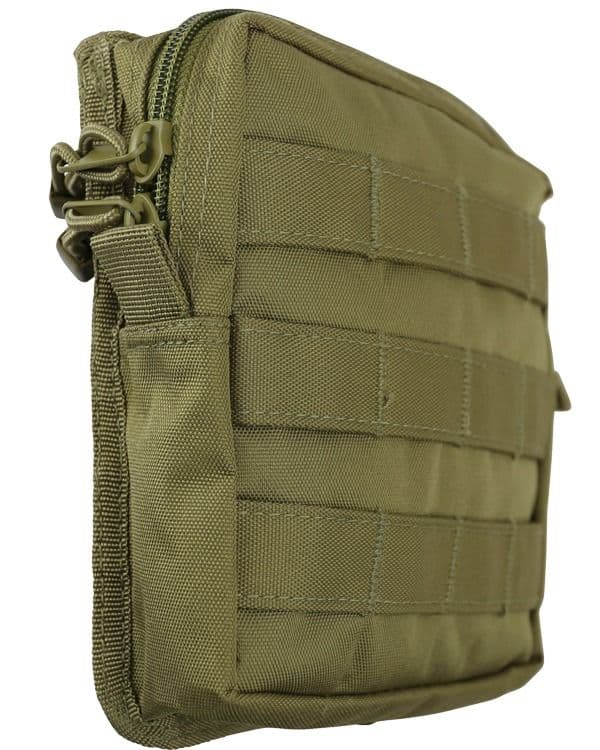 Kombat UK Medium Molle Utility Pouch - Coyote - Image 2