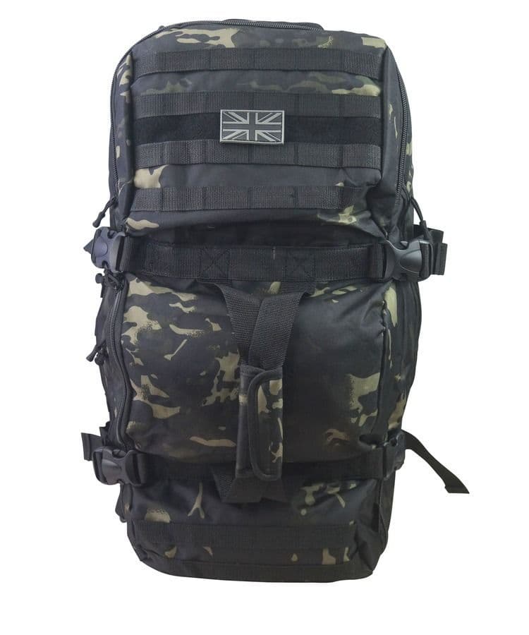 Kombat UK Operators 60 Litre Duffle Bag - BTP Black - Image 4