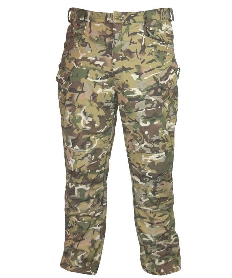 Kombat UK Patriot Tactical Soft Shell Trousers in BTP Camo - Image 2