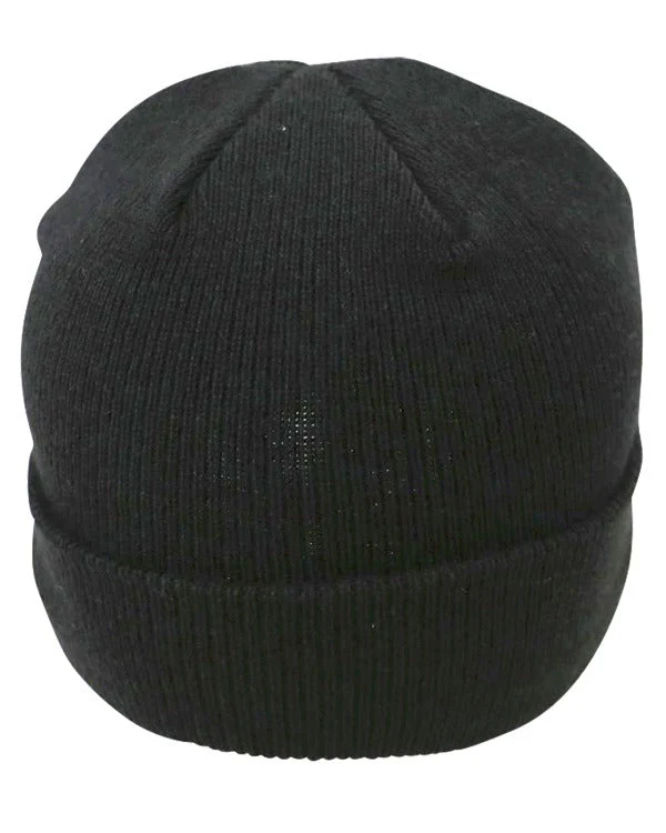 Kombat UK Peaked Beanie (WWII Style) - Black - Image 3