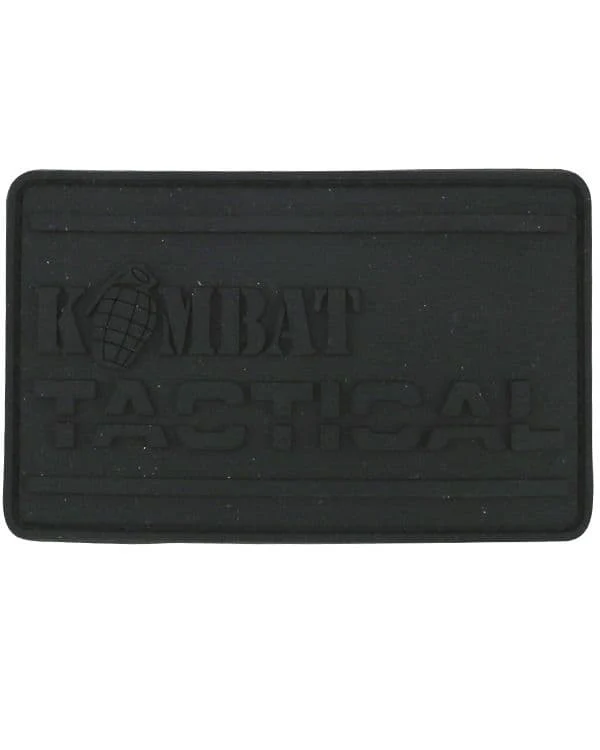 Kombat UK PVC Tactical Patch - Black