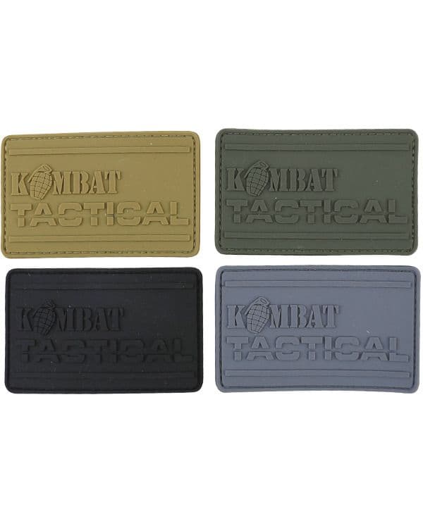 Kombat UK PVC Tactical Patch - Black - Image 2