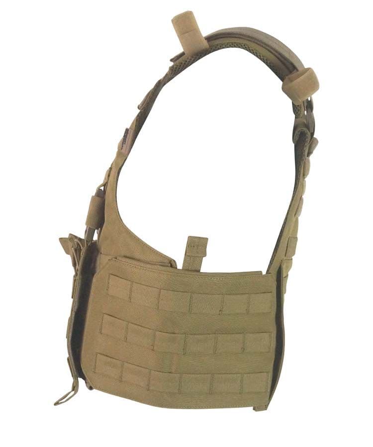 Kombat UK Raider Buckle-Tek Plate Carrier Vest - Coyote - Image 2