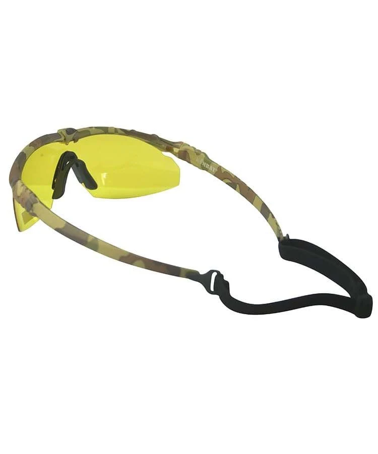 Kombat UK Ranger Camouflage Glasses with Yellow Lenses - Image 3