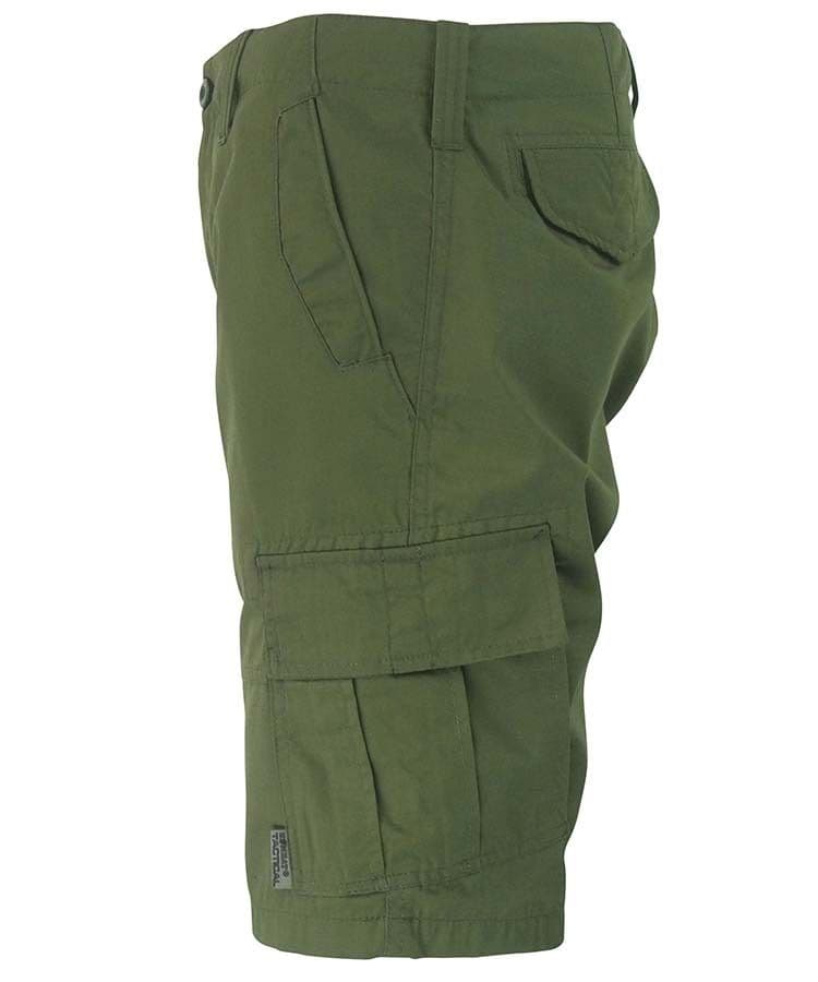 Kombat UK Recon Cargo Shorts in Olive Green - Image 3