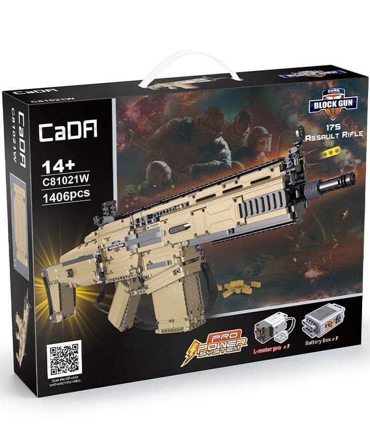 Kombat UK SCAR Assault Rifle - Toy Gun - C81021W - Image 4