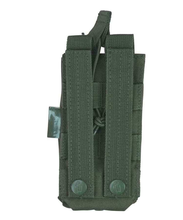 Kombat UK Single Duo Mag Pouch - Olive Green - Image 2