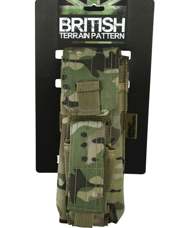 Kombat UK Single Mag Pouch with Pistol Mag - BTP - Image 3