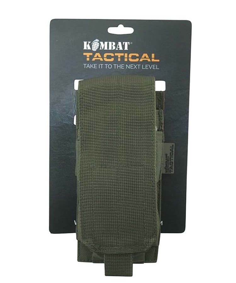 Kombat UK Single Original Style Mag Pouch - Olive Green - Image 3