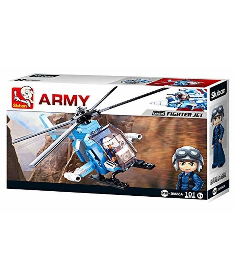 Kombat UK Sluban MH6 Helicopter Model Kit - B0666A - Image 2