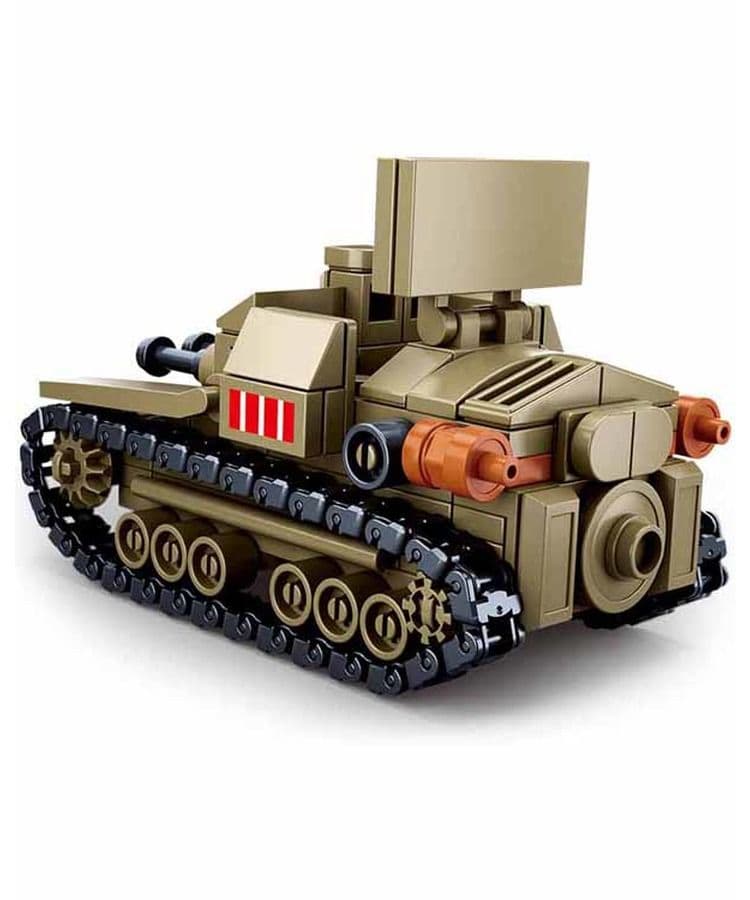 Kombat UK Sluban  Small Italian Tank Model Kit - B0709 - Image 3