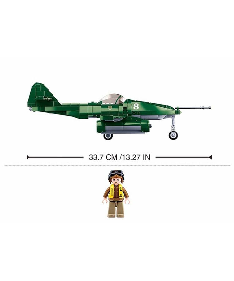 Kombat UK Sluban Messerschmitt Building Blocks Set - B0977 - Image 3