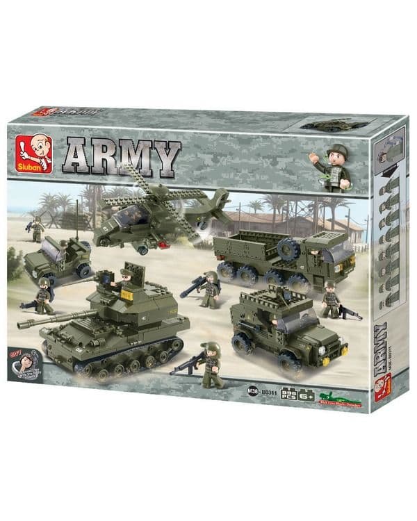 Kombat UK Sluban Land Forces Building Blocks Set - B0311 - Image 2