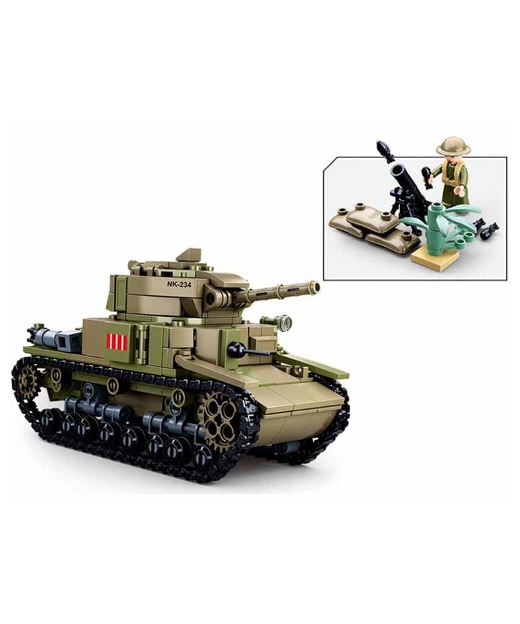 Kombat UK Sluban Medium Italian Tank Model Building Kit - B0711 - Image 2