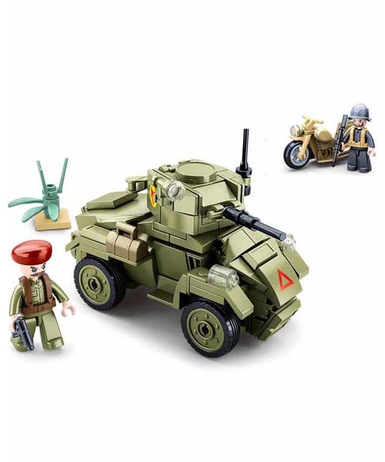 Kombat UK Sluban Small English Armoured Vehicle Model Kit - B0710 - Image 2