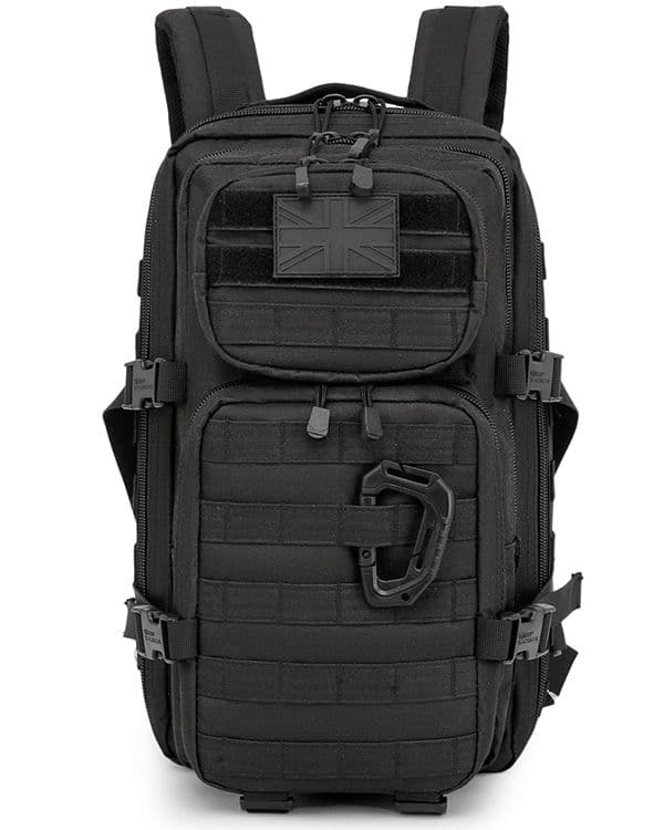 Kombat UK Small Molle Assault Pack - 28 Litre - Black - Image 2