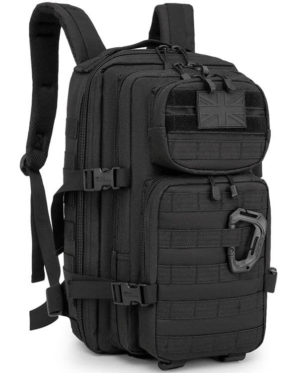 Kombat UK Small Molle Assault Pack - 28 Litre - Black - Image 3