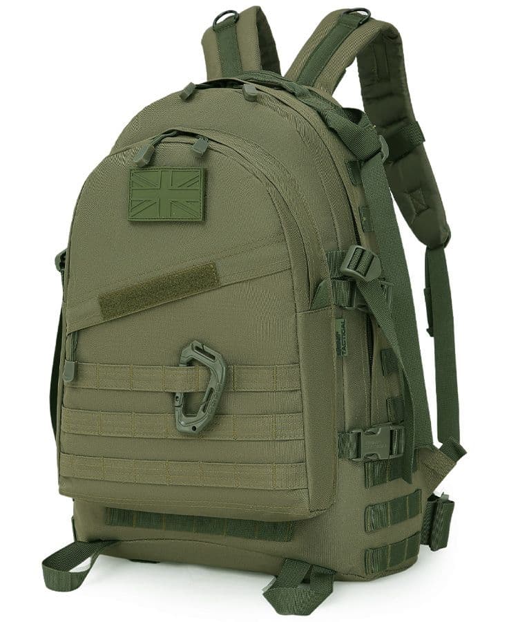 Kombat UK Spec-Ops 45 Litre Backpack - Olive Green - Image 2