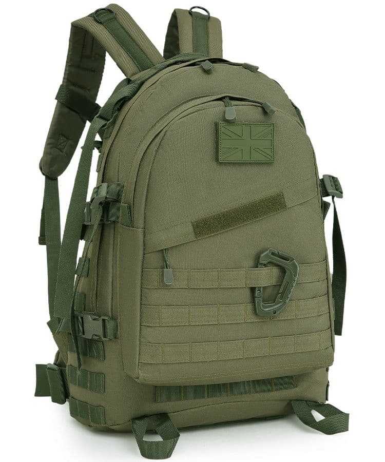 Kombat UK Spec-Ops 45 Litre Backpack - Olive Green - Image 3