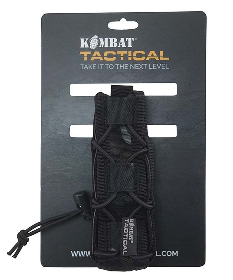 Kombat UK SPEC-OPS Extended Pistol Mag Pouch - Black BTP - Image 3