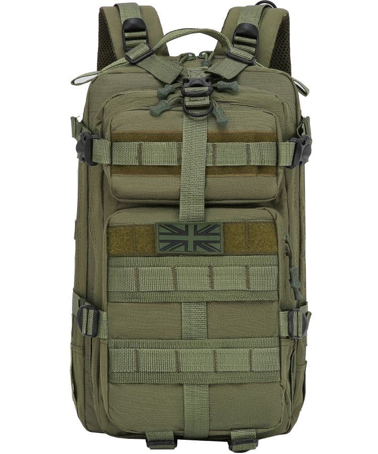 Kombat UK Stealth Pack - 25 Litre - Olive Green Backpack - Image 2