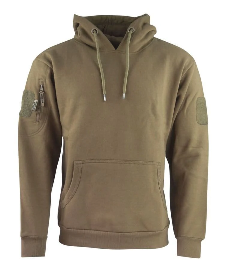 Kombat UK Tactical Hoodie in Coyote Brown - Image 2
