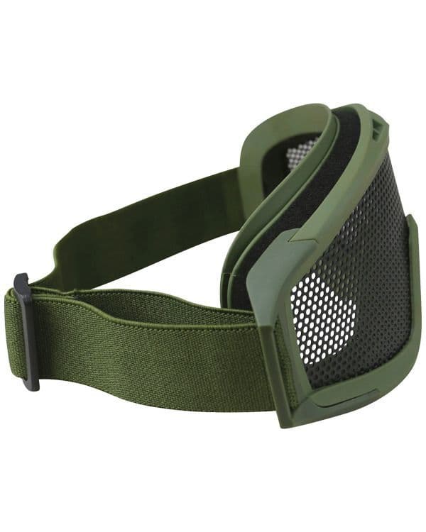 Kombat UK Tactical Operators Mesh Goggles - Olive - Image 2