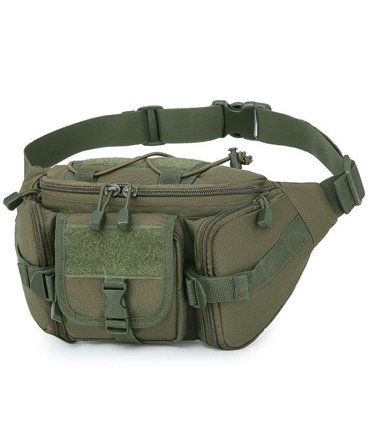 Kombat UK Tactical Waist Bag In Olive Green - Image 3