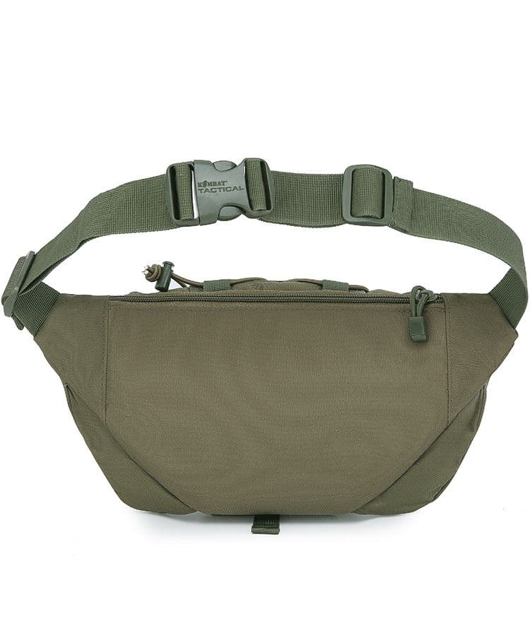 Kombat UK Tactical Waist Bag In Olive Green - Image 4