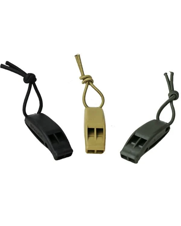 Kombat UK Tactical Whistles - Olive Green