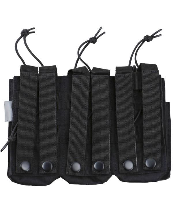 Kombat UK Triple Duo Magazine Pouch - Black - Image 2
