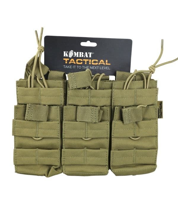 Kombat UK Triple Duo Magazine Pouch - Coyote - Image 3