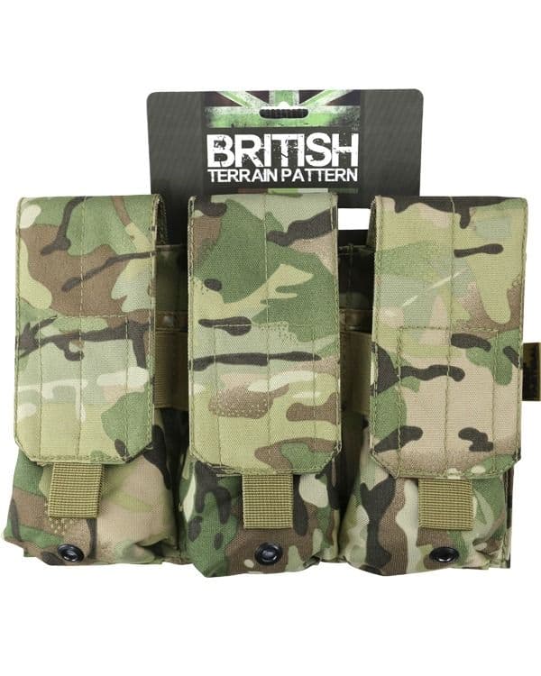 Kombat UK Triple Original Style Magazine Pouch - BTP - Image 3
