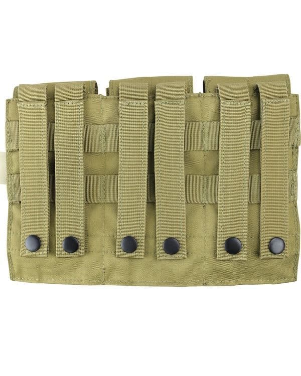 Kombat UK Triple Original Style Magazine Pouch - Coyote - Image 2