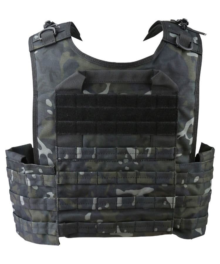 Kombat UK Viking Molle Battle Platform Tactical Vest - BTP Black - Image 2